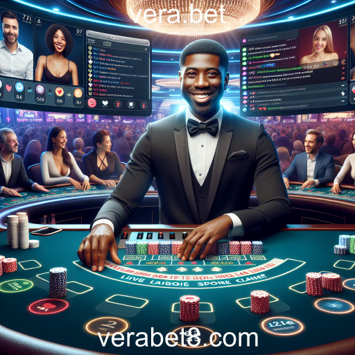 Experiência Imersiva com Jogos ao Vivo no Vera.bet